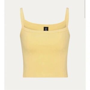 Realisation Par Baby Tank Top Lemon Yellow XXS